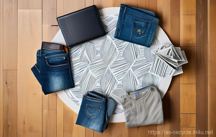 재활용센터 이용 가이드 - **Home Recycling Preparation in Spain:**
    A calm and organized scene inside a typical Spanish hom...